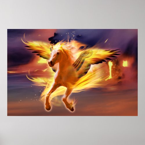 PEGASUS LEAD WITH THE LIGHT POSTER