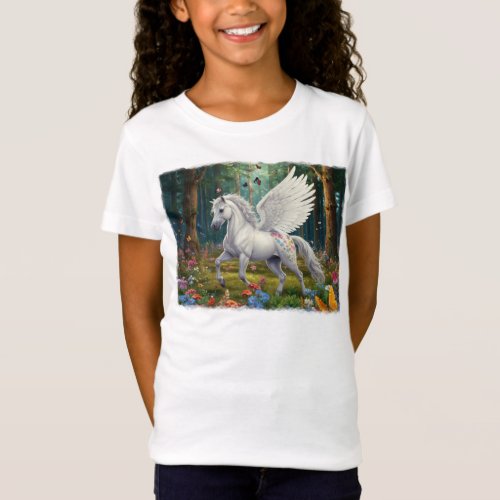 Pegasus Mare in Springtime T_Shirt