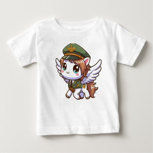Pegasus Mount Patrolling Baby T_Shirt