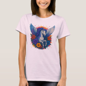 Pegasus Mythical Fantasy Art T-Shirt