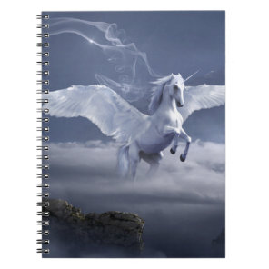 Pegasus Mythical Flying Unicorn Notebook