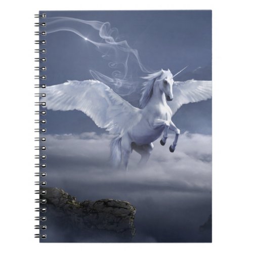 Pegasus Mythical Flying Unicorn Notebook