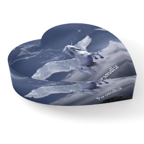 Pegasus Mythical Flying Unicorn Personalize Paperweight