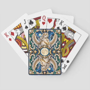 Pegasus, Paper Cut Monster Poker Cards