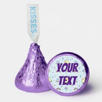 Pegasus Party Custom Text Hershey®'s Kisses® by TheSillyHippy at Zazzle
