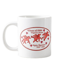 Pegasus Posse Ruby Reunion Giant Coffee Mug