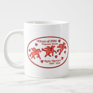 Pegasus Posse Ruby Reunion Giant Coffee Mug