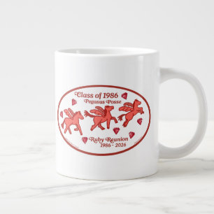 Pegasus Posse Ruby Reunion Giant Coffee Mug