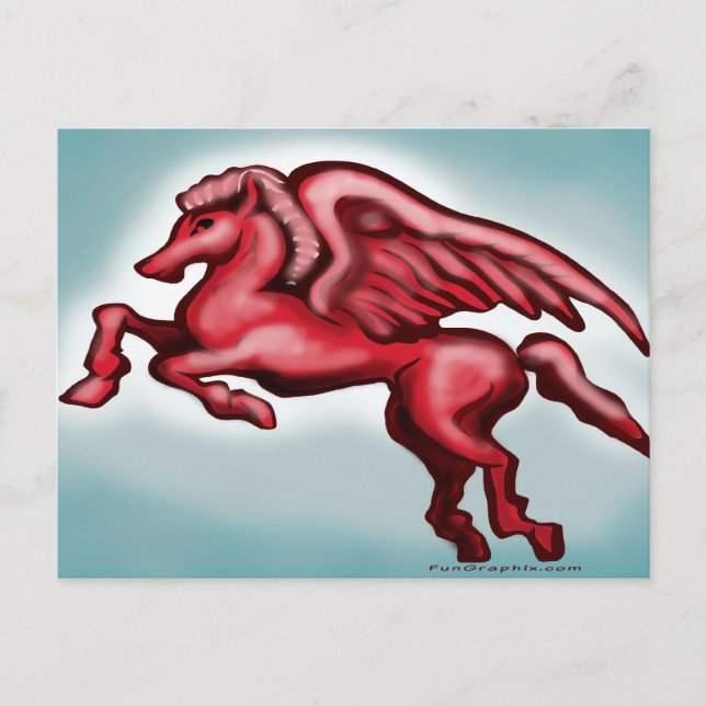 Pegasus Postcard (Front)