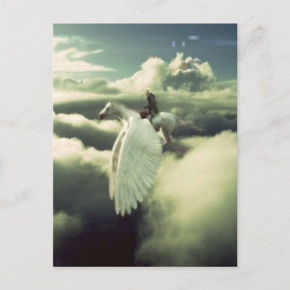 Pegasus Rider - CDO Postcard