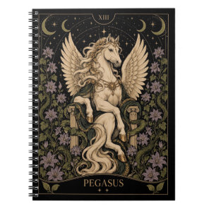 Pegasus, Starlit Tarot Art Notebook