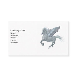 Pegasus Taking Off Business Card