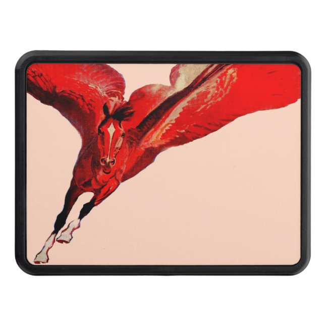 Pegasus the flying horse hitch cover (Front)