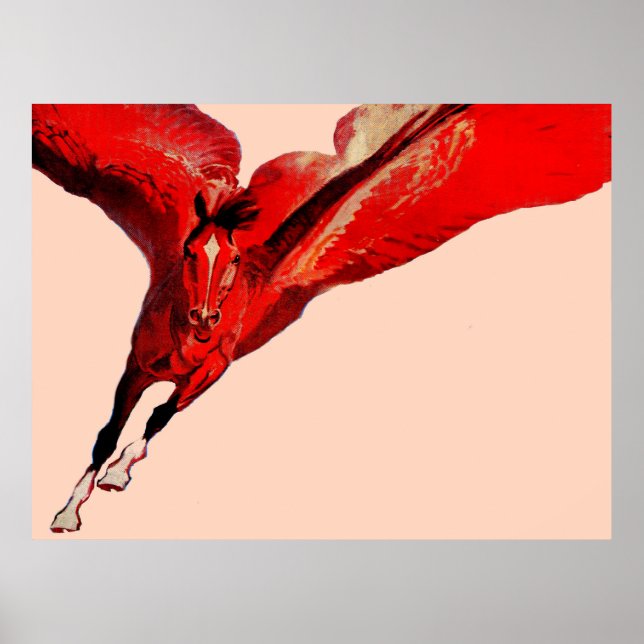 Pegasus the flying horse poster (Front)