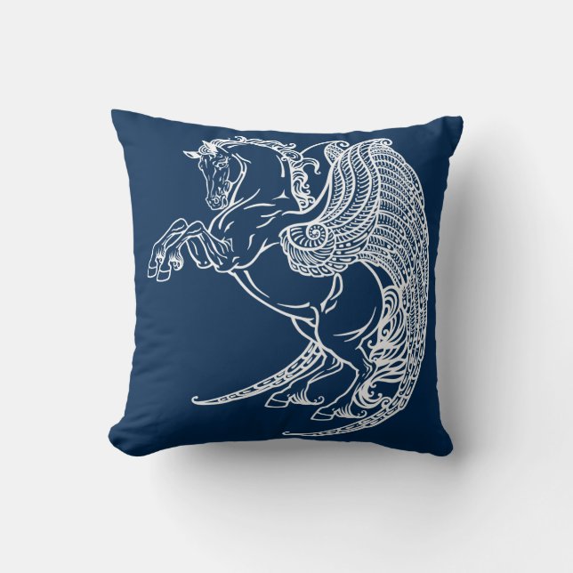 pegasus throw pillow (Front)
