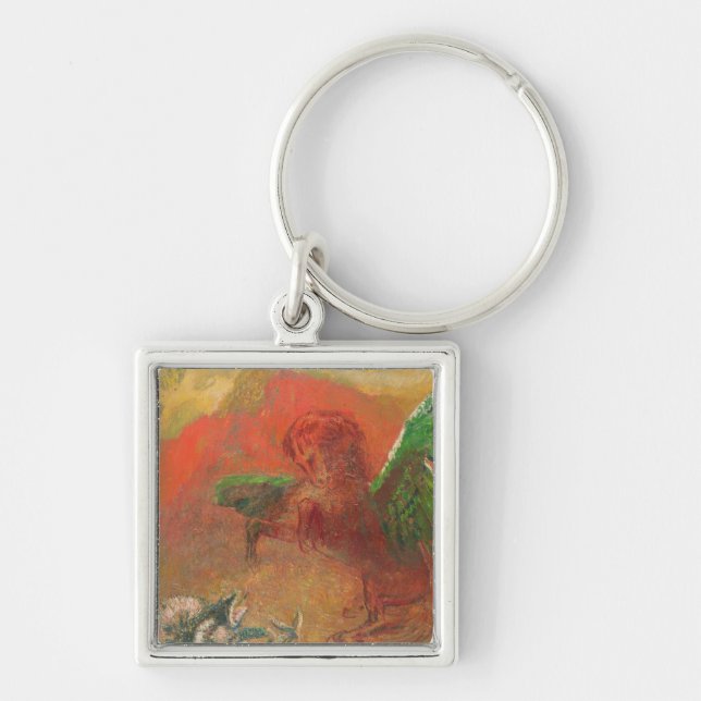Pegasus Triumphant Keychain (Front)