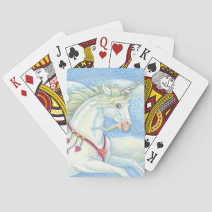 PEGASUS UNICORN Deck Of BICYCLE POKER CARDS Custom