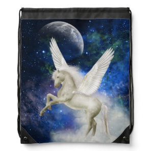 Pegasus Universe Drawstring Backpack