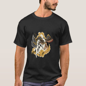Pegasus Vs Griffin Epic Fight Traditional Tattoo S T-Shirt