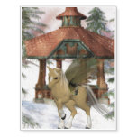 Pegasus Winter Dreamland Temporary Tattoos