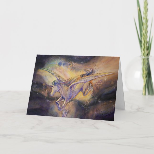 Pegasus With Nebula Card (Front)