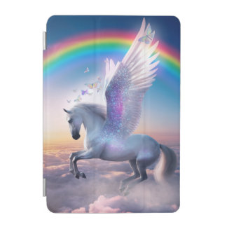 Pegasus with Rainbow iPad Mini Cover