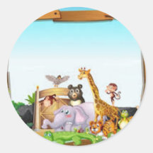 PEGATINA ANIMALES DE LA SELVA