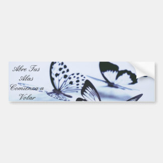 Pegatina para Auto con Mariposas Bumper Sticker
