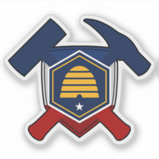 Pegatina Utah Geologist Vinyl