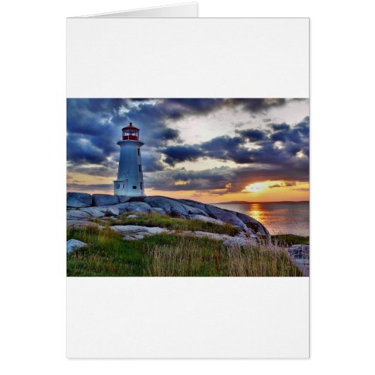 Peggies Cove Nova Scotia Canada Cards (Front)