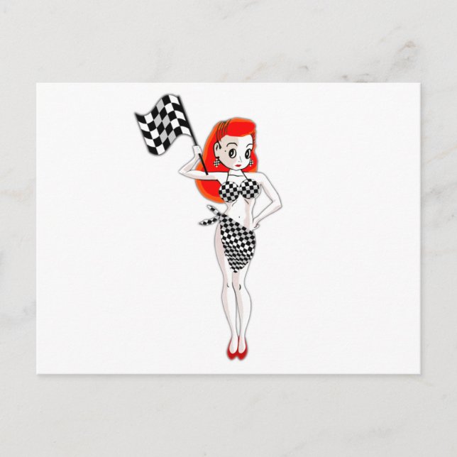 Peggy Pitstop Postcard (Front)