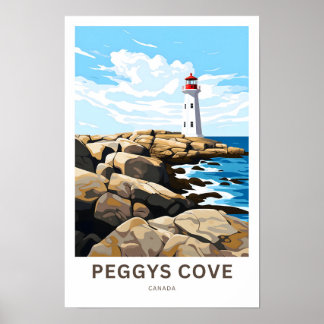 Peggy's  Cove Canada Travel Print