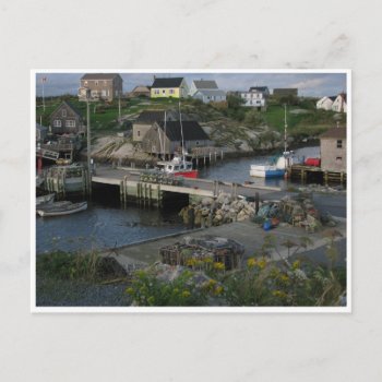 Peggys Cove Halifax Nova Scotia Canada Postcard by Lighthouse_Route at Zazzle