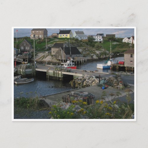 Peggys Cove Halifax Nova Scotia Canada Postcard