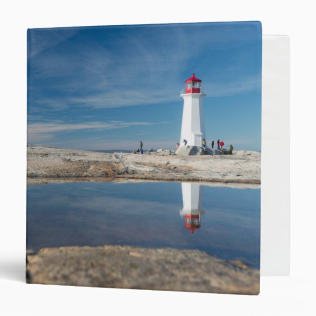 Peggy'S Cove Lighthouse | Canada Binder (Front/Inside)
