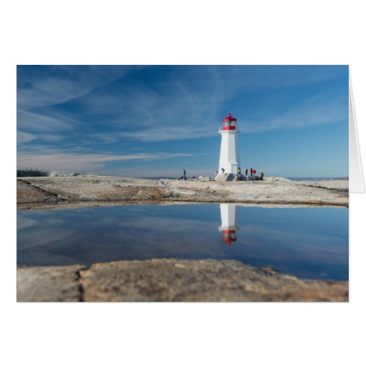 Peggy'S Cove Lighthouse | Canada Cards (Front Horizontal)