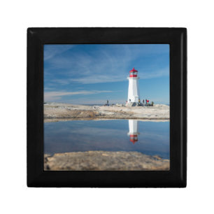 Peggy'S Cove Lighthouse   Canada Keepsake Box