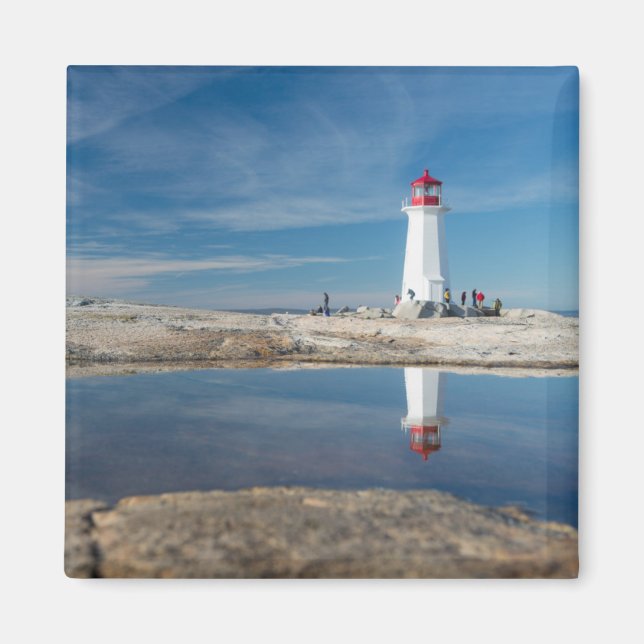 Peggy'S Cove Lighthouse | Canada Magnet (Front)
