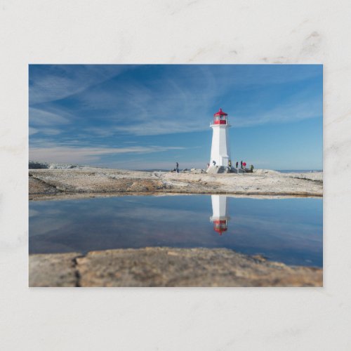 PeggyS Cove Lighthouse  Canada Postcard