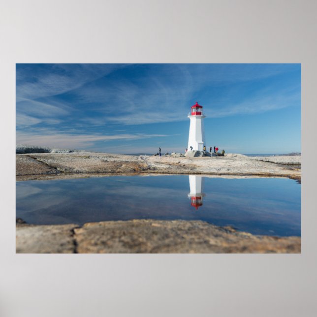 Peggy'S Cove Lighthouse | Canada Poster (Front)