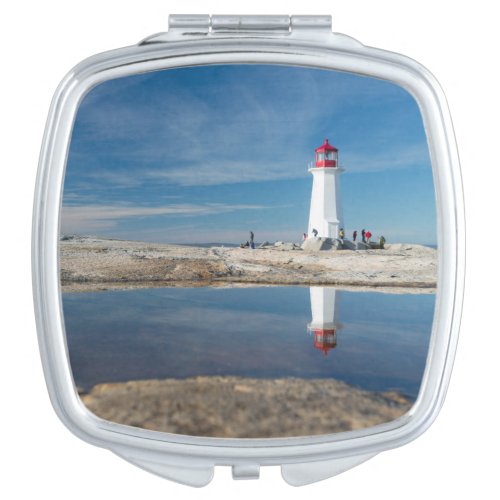 PeggyS Cove Lighthouse  Canada Vanity Mirror