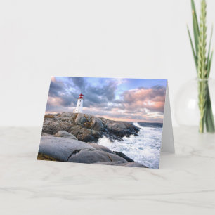 Peggy's Cove Lighthouse Card