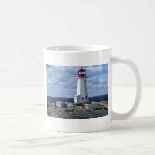 Peggys Cove Lighthouse Coffee Mug