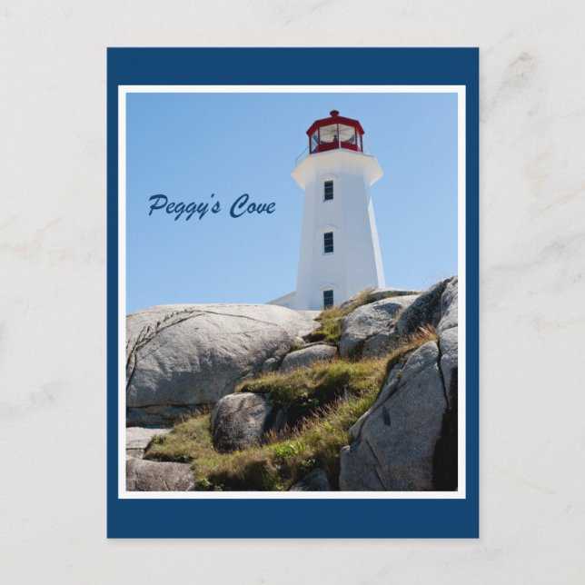 Peggy's Cove Lighthouse (Color) Postcard (Front)