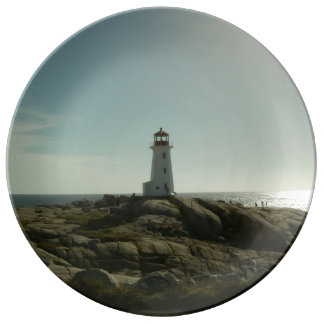 Peggy's Cove Lighthouse Decorative Plate