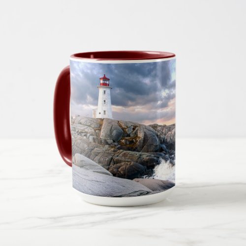 Peggys Cove Lighthouse Mug