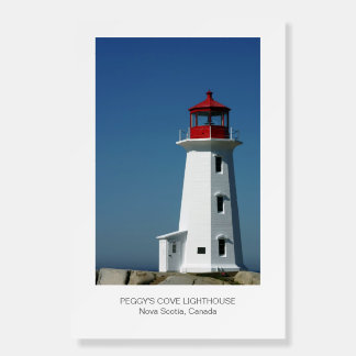 Peggy's Cove Lighthouse, Nova Scotia Foam Board