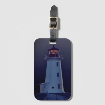 Peggy's Cove  Lighthouse Nova Scotia Luggage Tag by Lighthouse_Route at Zazzle