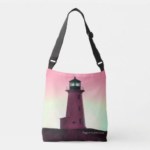 Peggy's Cove Lighthouse Nova Scotia shoulder bag
