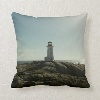 Peggy's Cove Lighthouse Pillow